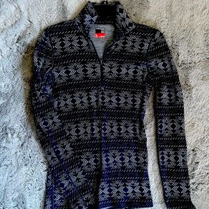 Ladies 3/4 zip pullover